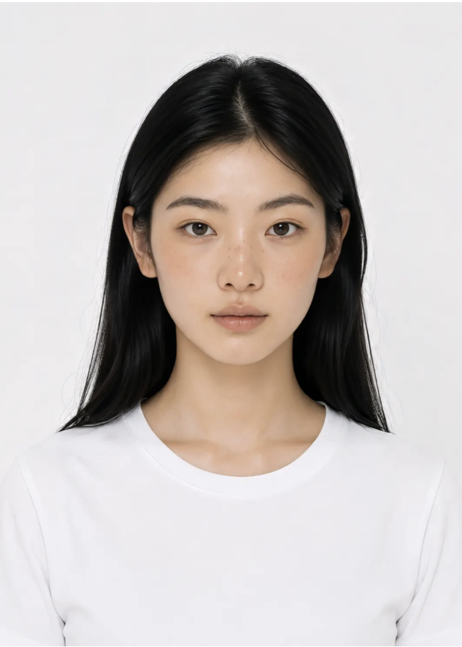 模特面部参考